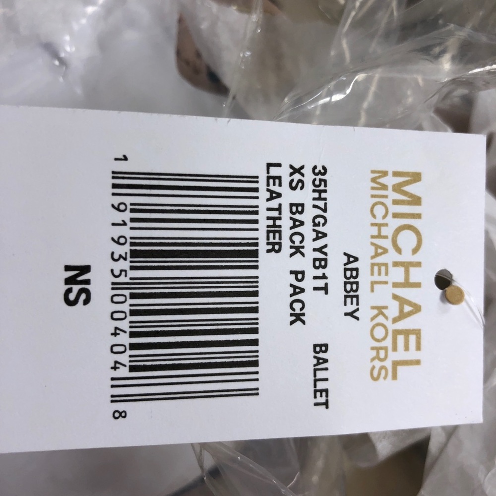 Michael Kors Abbey Mini BackpackBallet Pink Silver - Picture 7 of 8